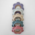 Load image into Gallery viewer, Garden Party Teether Collection - Silicone & Beechwood Flower