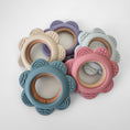 Load image into Gallery viewer, Garden Party Teether Collection - Silicone & Beechwood Flower