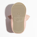 Load image into Gallery viewer, Blush Knotted Bow Baby Shoe