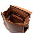 Load image into Gallery viewer, Cognac Classic Diaper Bag II