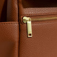 Load image into Gallery viewer, Cognac Classic Diaper Bag II