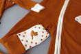 Load image into Gallery viewer, Rust Ribbed Romper