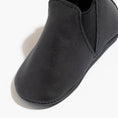 Load image into Gallery viewer, Ebony Chelsea Boot Baby Shoe