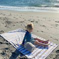 Load image into Gallery viewer, The Kenzie Beach Towel - Trucks & Diggers
