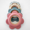 Load image into Gallery viewer, Garden Party Teether Collection - Silicone & Beechwood Flower

