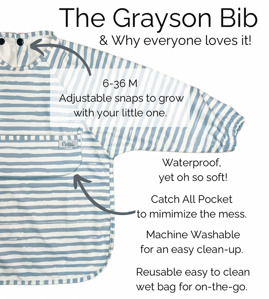 The Grayson Long Sleeve Bib - Checkered