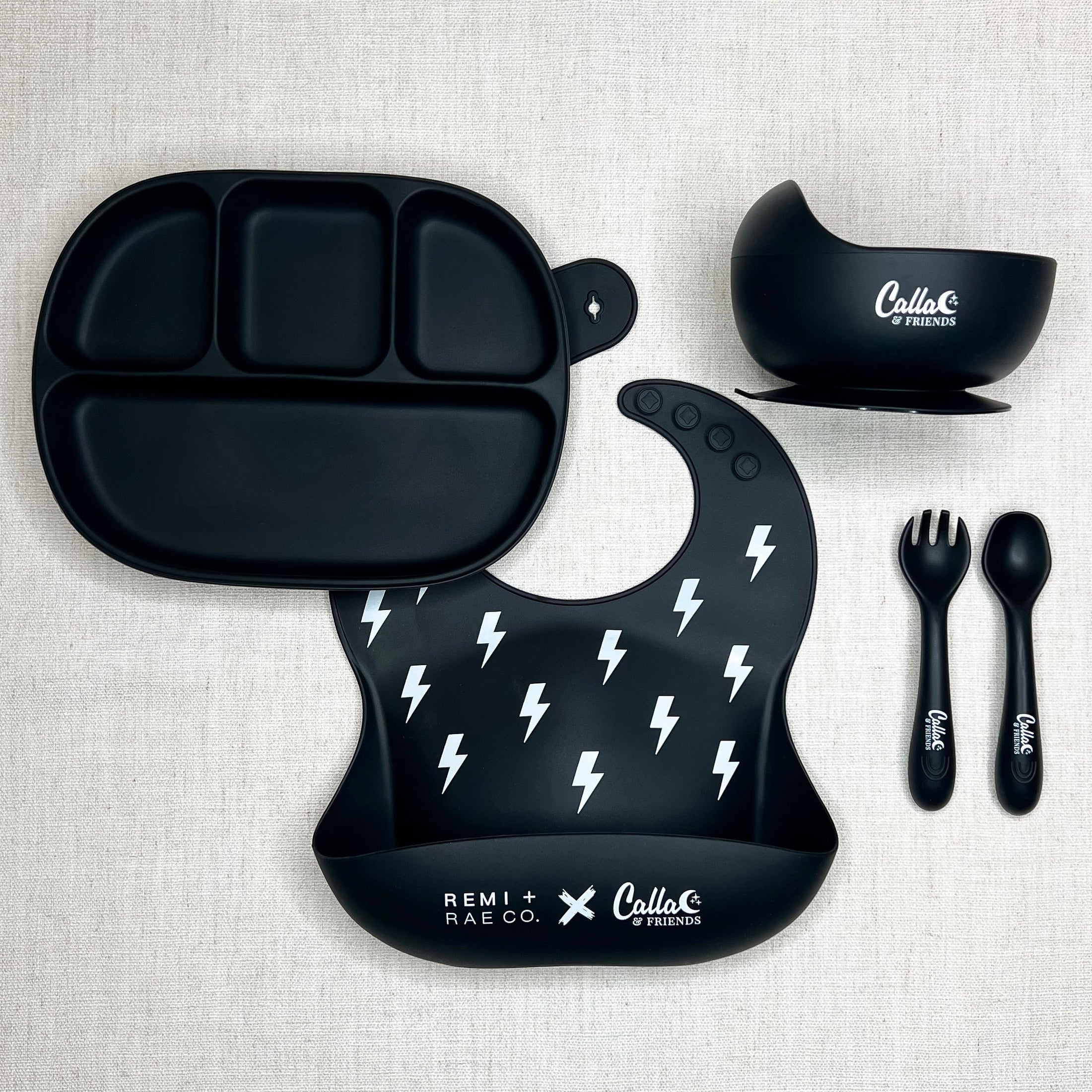 BLACKOUT COLLECTION My First Silicone Utensils
