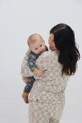 Load image into Gallery viewer, Ivy Wavy Checkers Women's Pajama Set
