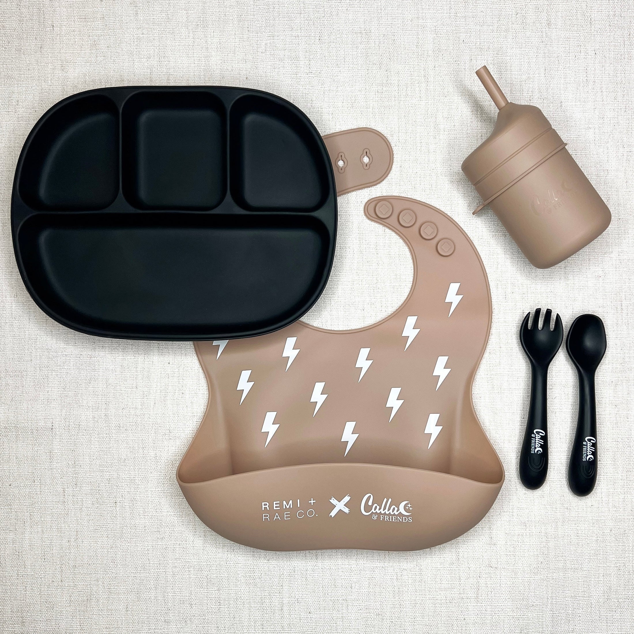 BLACKOUT COLLECTION My First Silicone Utensils