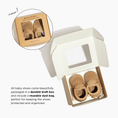 Load image into Gallery viewer, Platinum Mary Jane Baby Shoe
