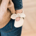 Load image into Gallery viewer, Birch Knotted Bow Baby Shoe

