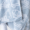 Load image into Gallery viewer, The Kenzie Beach Towel - Trucks & Diggers
