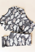 Load image into Gallery viewer, Creed Camo Two-Piece Set – Ultra-Soft Bamboo Kids Outfit with Trendy Camo Print"
