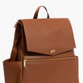 Load image into Gallery viewer, Cognac Classic Diaper Bag II
