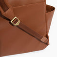 Load image into Gallery viewer, Cognac Classic Diaper Bag II

