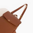 Load image into Gallery viewer, Cognac Classic Diaper Bag II
