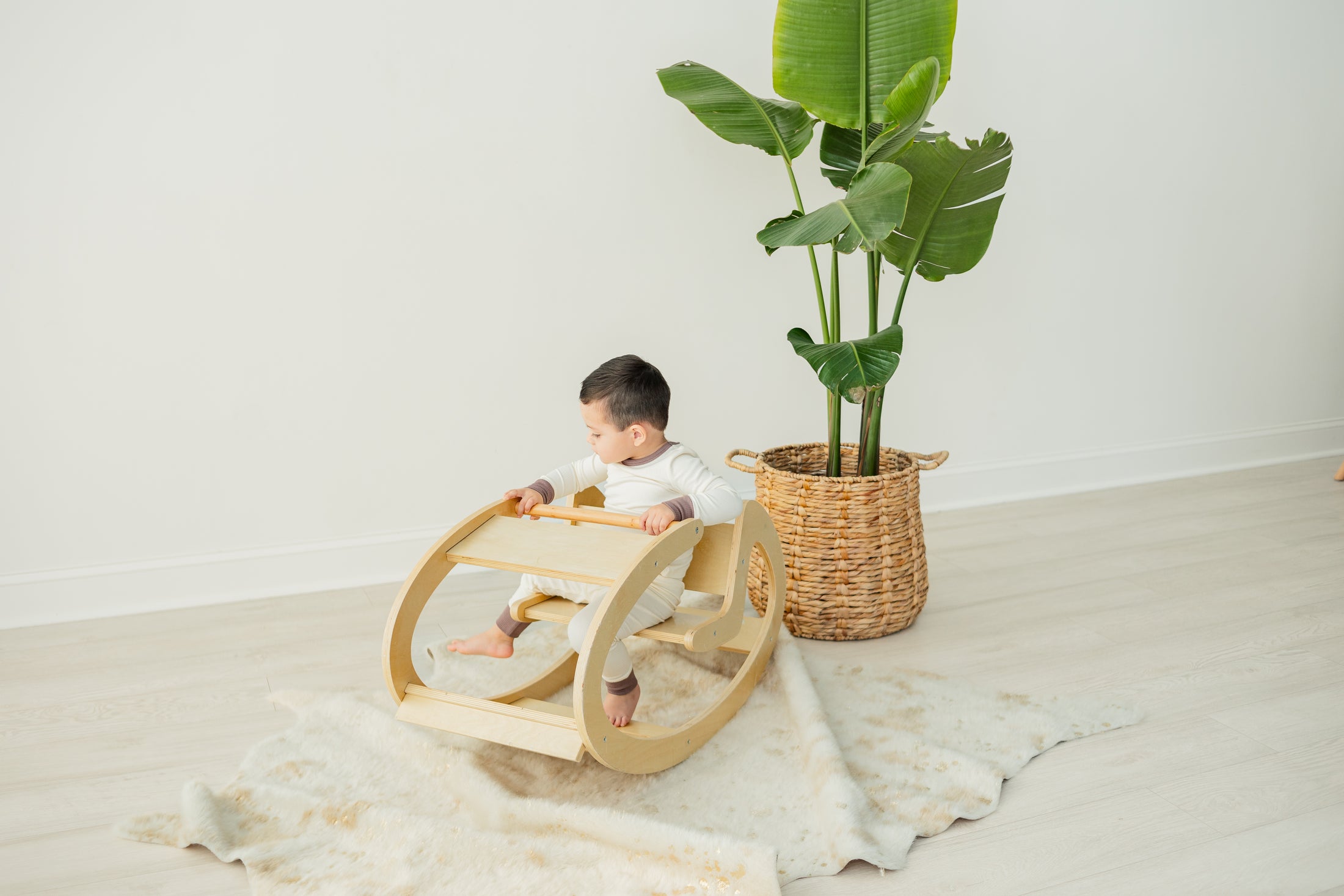 Oatmeal Ribbed Two Piece Set