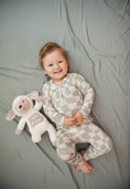 Load image into Gallery viewer, Ivy Wavy Checkers Two-Piece Set – Ultra-Soft Bamboo Kids Outfit with Trendy Checkered Print
