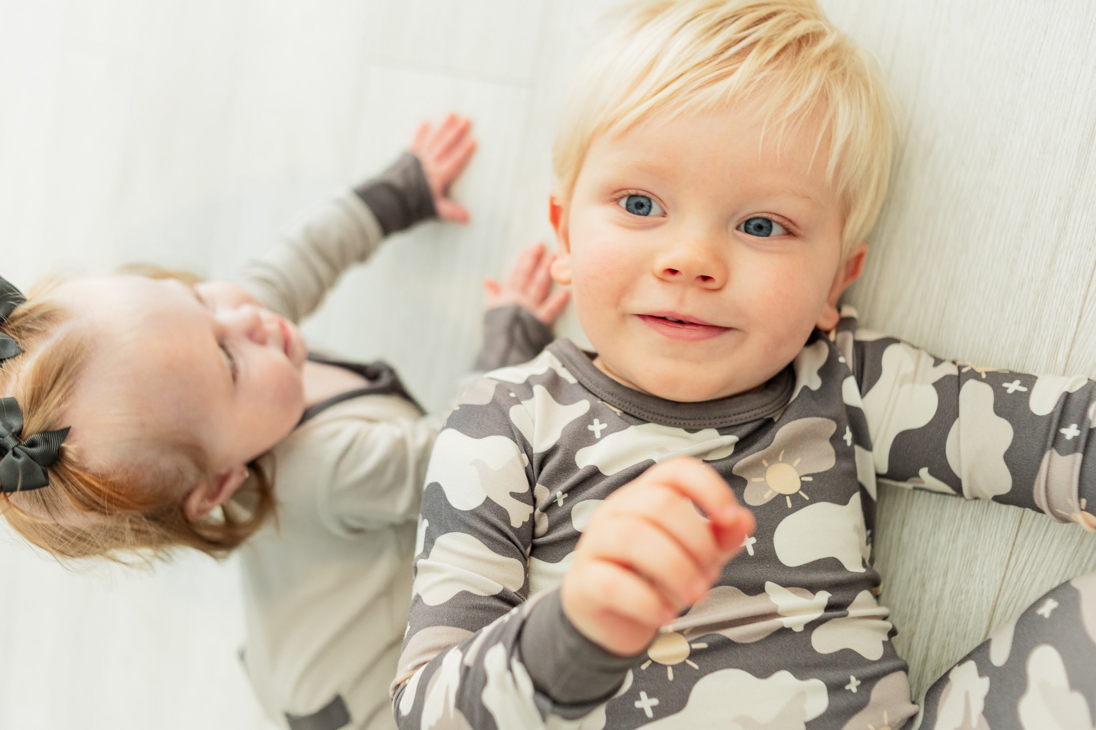 Creed Camo Two-Piece Set – Ultra-Soft Bamboo Kids Outfit with Trendy Camo Print"