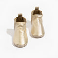 Load image into Gallery viewer, Platinum Chelsea Boot Baby Shoe
