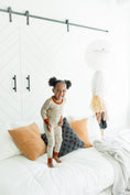 Load image into Gallery viewer, Praise Two-Piece Set – Soft & Stylish Bamboo Kids Outfit with Long Sleeve Top and Matching Pants
