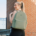 Load image into Gallery viewer, Sage Seoul Neoprene City Backpack

