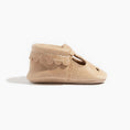 Load image into Gallery viewer, Weathered Brown Mary Jane Baby Shoe
