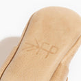 Load image into Gallery viewer, Weathered Brown Mary Jane Baby Shoe
