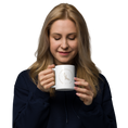 Load image into Gallery viewer, Wait, Trust, Soar White Glossy Mug – Inspirational Christian Coffee Cup with Faith-Based Design
